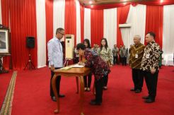Mensos Lantik 82 Pejabat di Kementerian Sosial, Gerak Cepat Tingkatkan Kesejahteraan Rakyat