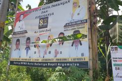 50 Alat Peraga Kampanye Dirusak, DPD PKS Salatiga Lapor Bawaslu