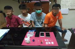 4 Napi Terjaring Razia, 7 Paket Sabu Ditemukan di Saluran Toilet