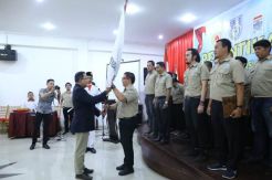 Dodi Reza Lantik dan Kukuhkan Pengurus Perbasi Palembang