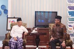 Temui Maruf, Hasto Laporkan Hasil Survei dan Rencana Safari ke Aceh