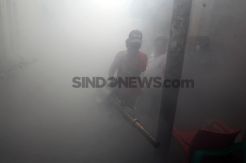 Cegah DBD, Partai Perindo Agam Fogging 12 Titik di Ampeknagari
