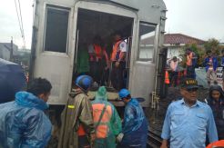 KNKT  Turunkan Empat Orang Penyelidik ke Lokasi Anjloknya KRL di Bogor