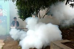 Antisipasi DBD, Perindo Fogging Lingkungan Sekolah
