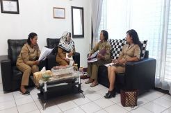 Jalin Kerjasama Antarperpustakaan, DKP Kalteng Kunker ke Kobar