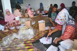 KPUD Merangin Temukan 20.975 Surat Suara Rusak