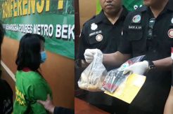 Bawa Molen Goreng Isi Sabu ke Markas Polisi, Kekasih Tahanan Diringkus