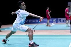 Jurus Anthony Ginting Redam Shi Yuqi di Semifinal Tunggal Putra