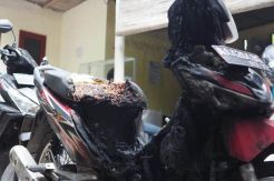 Kasus Pembakaran Motor Terjadi di Sleman