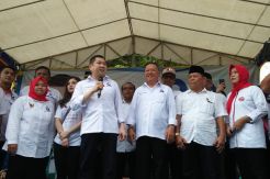 Disambut Ribuan Warga Tegal, HT Ungkap Kelahiran Perindo