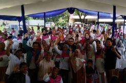 Sosialisasi BKKBN Dimeriahkan Atraksi Pencak Silat