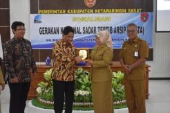 DKP Kobar Gelar Sosialisasi Sadar Tertib Arsip yang Dihadiri Kepala ANRI