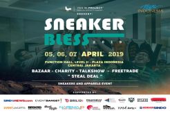 Sneaker Bless 2019, Bergaya sambil Beramal