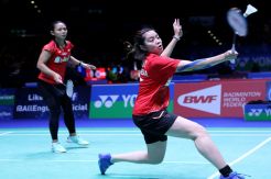 Della/Tania Tembus Perempat Final Usai Sikat Ganda China
