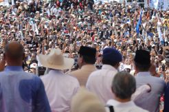 Prabowo: 17 April Kita Lebaran di TPS