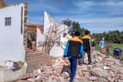 Ratusan Rumah Rusak Diterjang Hujan Angin, BPBD Bekasi Kirim Bantuan