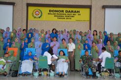 Korcab Dharma Pertiwi Kepri Kumpulkan 47 Kantong Darah