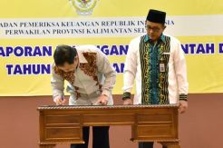 LKPD Kalsel Diserahkan ke BPK