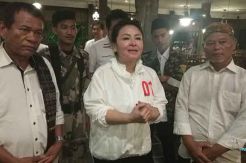 Nobar di Markas Perindo, TKD Optimistis Jokowi-Maruf Menang di Tangsel