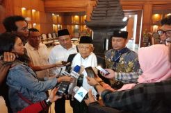 Berkampanye di Madura, Maruf Amin Akan Fokus Luruskan Berita Hoaks