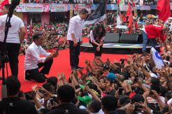 Kampanye Terbuka, Jokowi Ingin Rakyat Manfaatkan Pembangunan