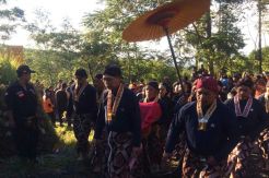 Prosesi Labuhan Merapi Dimulai di Petilasan Mbah Maridjan