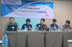 Survei Indodata: Jokowi-Maruf 54,7%, Prabowo-Sandi 32,5%