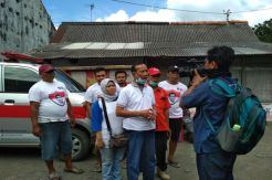 Gabungan Caleg Perindo Cilacap Gelar Foggging Nasional