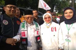 Ridwan Kamil Klaim Paslon 01 Sudah Unggul 4% di Jabar, Maruf Amin Target Raih Kemenangan 70%