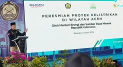 Resmikan 3 GI dan SUTT di Aceh, PLN Hemat Rp265,5 M per Tahun