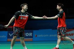 Raja Ganda Putra Marcus/Kevin Susah Payah Menangi Perang Saudara