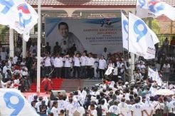Ribuan Warga Banjiri Kampanye Partai Perindo di Sibolga