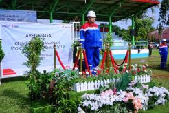 Gelar Apel Siaga Jelang Pemilu, Pertamina Pastikan Pasokan BBM Aman