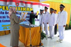 Bupati Kotawaringin Barat Lantik 4 Penjabat Kepala Desa