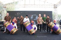 Bupati Najmul Akhyar Buka Lombok Utara Hortikultura Expo 2019