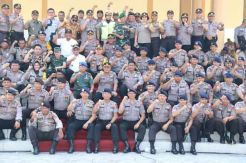 Pemilu 2019, Ratusan Personel Dikerahkan Jaga di TPS