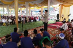 Pulang Kampung, Wabup Beni Ajak Warga Jaga Infrastruktur