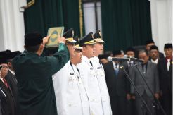 Dilantik Kang Emil, Bima Arya-Dedie Rachim Resmi Pimpin Kota Bogor