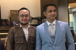 Digarap Super Cepat, Ajun Perwira Puas dengan Busana Pernikahannya