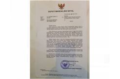 Beredar Surat Pengunduran Diri Bupati Mandailing Natal