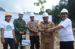 Peringati Hari Bumi, PLTA Batang Toru Tanam Tumbuhan Langka