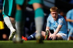 Resmi, De Bruyne Absen Lawan Manchester United