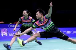 Dalam Waktu 25 Menit, Hafiz/Gloria Amankan Tiket Perempat Final