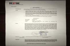 Beredar Surat Panggilan KPK Ketua DPRD Tulungagung Jadi Tersangka