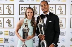 Van Dijk dan Penyerang Cantik Arsenal Jadi Pemain Terbaik PFA