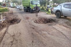 Sejumlah Ruas Jalan Nasional di Sumsel Rusak Berat