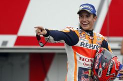 Marquez Tercepat di FP1, Rossi Terjebak di Posisi 18
