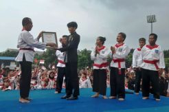 Ribuan Pesilat Merpati Putih Pecahkan Rekor MURI