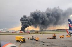 Pesawat Superjet-100 Jatuh di Moskow, 41 Orang Tewas