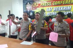 Bawa Senjata Tajam, Puluhan Peserta SOTR Diciduk Polisi